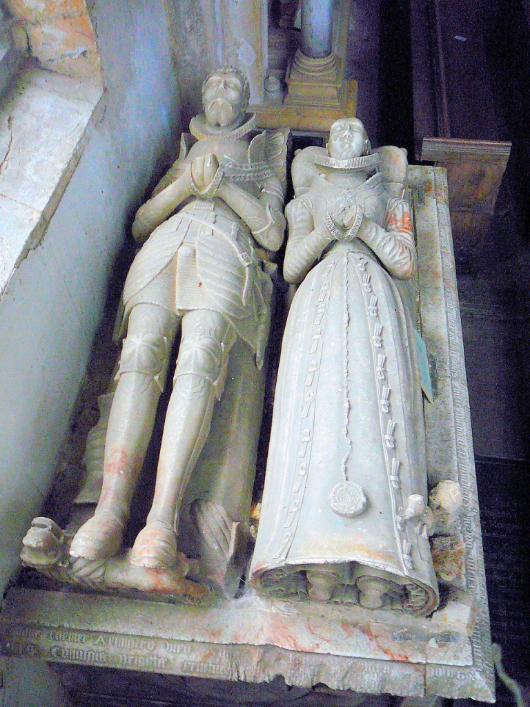 Effigies of Thomas Fermor and Brigitta
