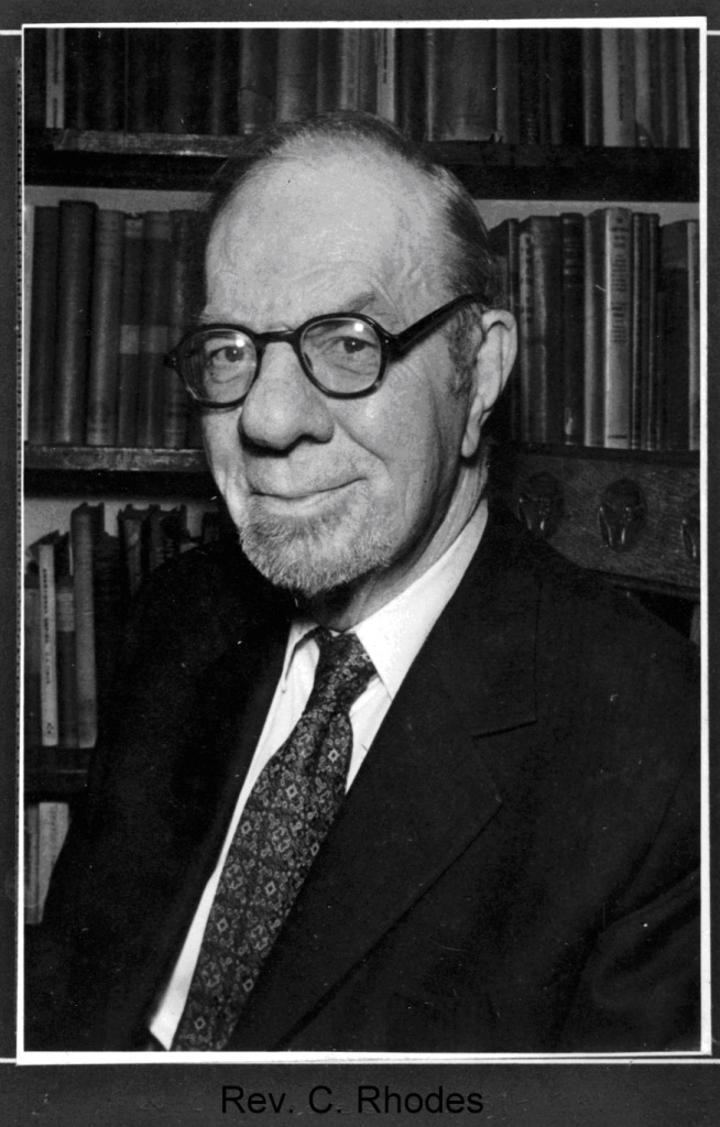Revd Clifford C. Rhodes, Rector 1959-81